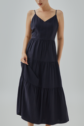 Darly Midi Tiered Dress